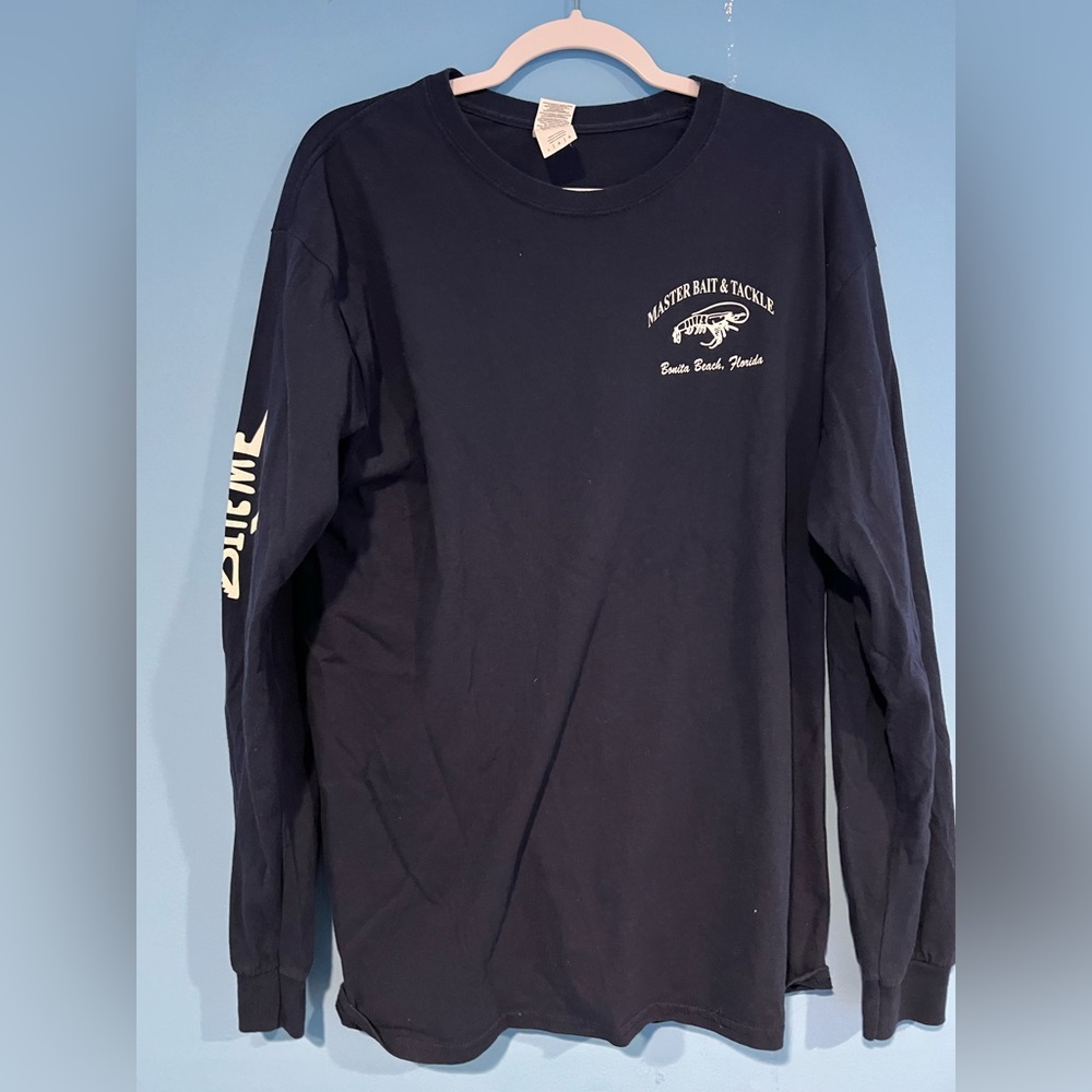Masterbait and tackle men’s long sleeve t-shirt size L
